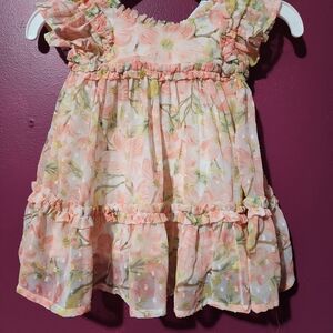 Floral Pink Kids Top
